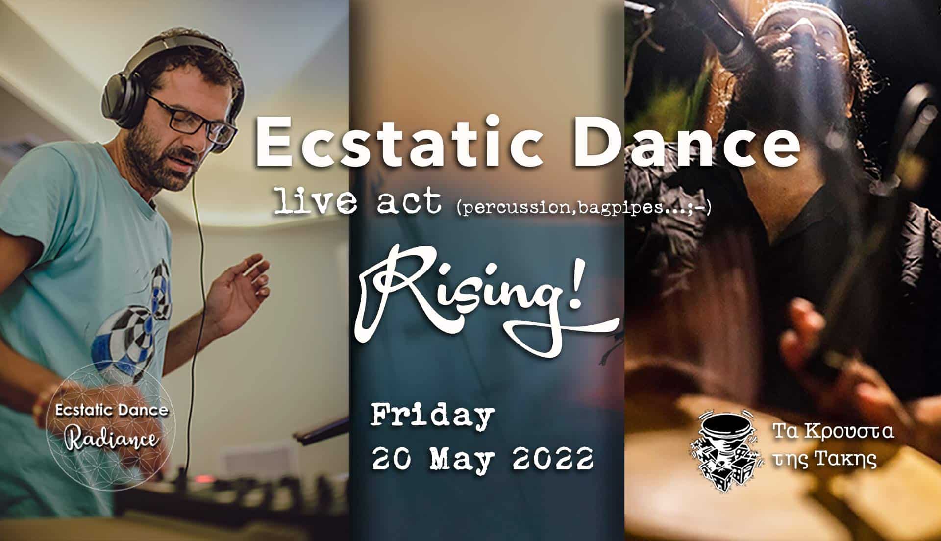 Ecstatic Dance Rising !!! with Mridu & Lefteris G